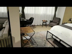 De Zaal van het het Hotelproject van de villaster Houten het Hotel Commercieel Meubilair van de Bed Vastgesteld Toevlucht