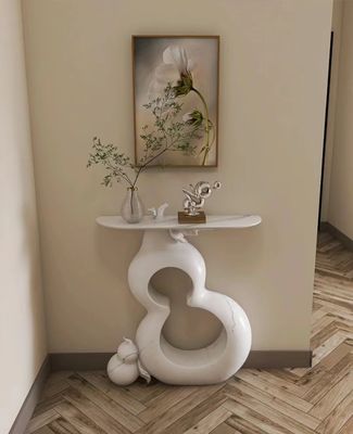 kopen Moderne Entryway van Art Minimalist Marmeren Lijst Roestvrije Houten online manufacture