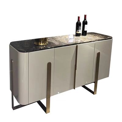 kopen Marmeren het Buffetkabinetten van de Gezichtsluxe met Drankenkoelkast online manufacture