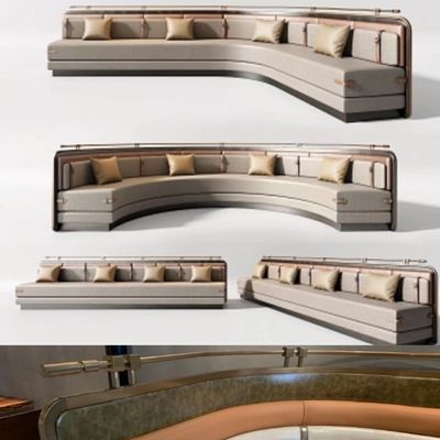 kopen Het antieke van de de Vorm Semi Cirkel van Luxeu van de de Cabineplaatsing van het het Leerhotel Restaurant Sofa Seats online manufacture