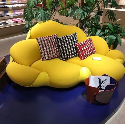 kopen Het Hotelzaal van de lamswind de Bank van Sofa Living Room Cream Velvet online manufacture