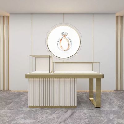 kopen MDF van de Kabinettenkabinetten van de Luxevertoning van de het Vensterluxe de JuwelenVitrines online manufacture