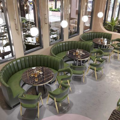 kopen Moderne het Meubilair Vastgestelde Cabine van het Hotelrestaurant om de Lijsten van het Cirkelrestaurant online manufacture