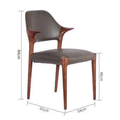 kopen Restaurant Massivhouten Eetstoel Creatieve zachte rugleuningen Koeienhoek Armleuningen online manufacture