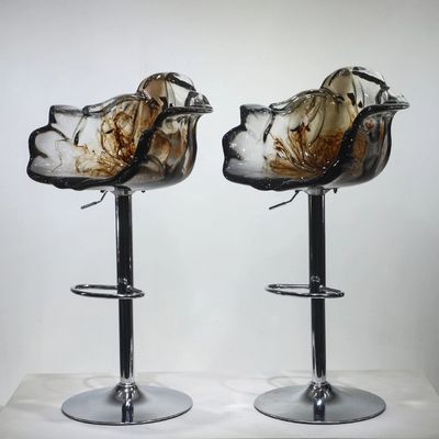 kopen Lifting Senior Restaurant Home Office Bar Chair Petal Transparent online manufacture