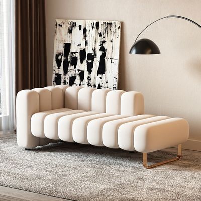 kopen Moderne fluwelen stoel rugleuning Achterbank Stoel Slaapkamer Toffee stoel Lazy sofa online manufacture