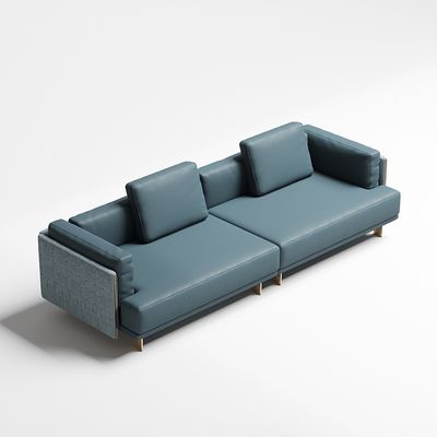 kopen Moderne Luxe Hotel Receptie Sofa Solid Hout Frame Onderhandelingssofa online manufacture