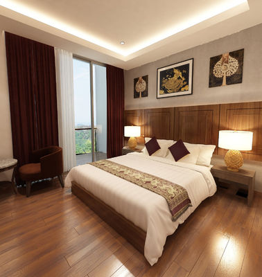 kopen OEM Hospitality Hotel Bedroom Meubels Moderne Walnoot Hout Afwerking online manufacture