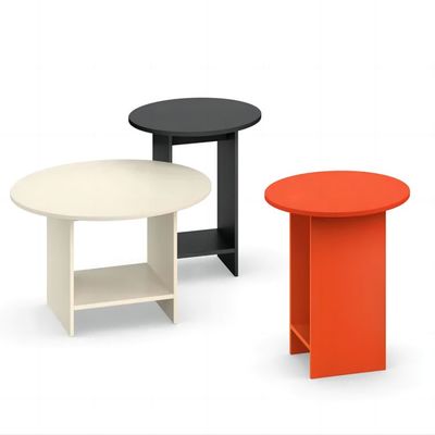 kopen Duurzame zwart triplex zijtafels voor high-end hotellounge online manufacture