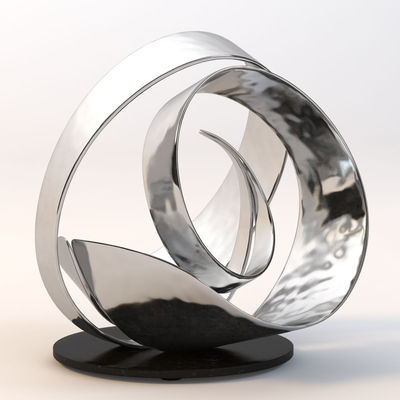 kopen Roestvrij staal Water Ripple Art Sculpture Hotel Leisure Area Design Meubels online manufacture