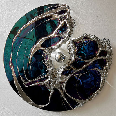 kopen Metalen ronde wand voorwerp spiegel decoratie uniek interieur lassen ontwerp online manufacture