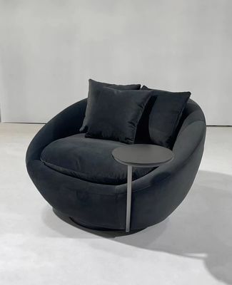 ODM OEM het Hotel die van het Villahuis Sofa Chair With Tray roteren