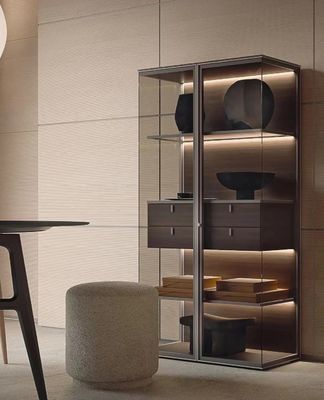 Het Comité van de glasrots de Zaal van het de Kabinettenhotel van de Luxevertoning Kabinet