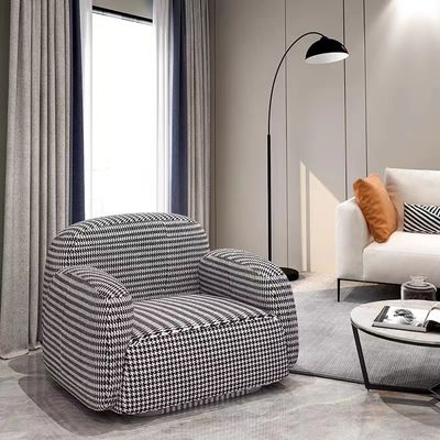 De moderne de Zaal van het Roosterhotel Houten Bank van Sofa Single Light Luxury Solid