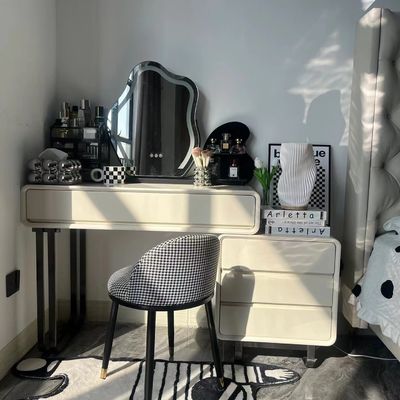 Van de de Opslagbak van de hotel Moderne Toilettafel van de het Kabinetsmake-up de Ijdelheidslijst