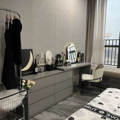 Van de de Make-uplijst van de rotsplaat Moderne de Luxetoilettafel met de Slaapkamer van het Ladenhotel