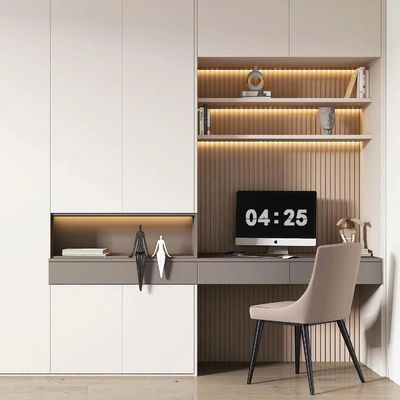 Het Hotelzaal van de luxegarderobe het Kledende Geïntegreerde Kabinet van de Kabinettenslaapkamer
