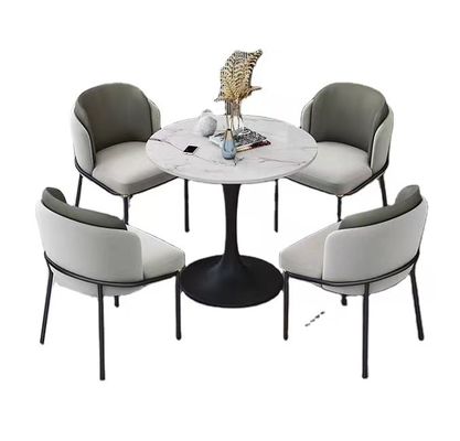 De Italiaanse Reeks van het Ijzerart round hotel coffee table van de Rotsplaat
