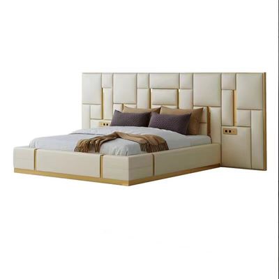 Bentley Luxury Leather Cowhide King-Zaal van het de Flathotel van het Groottebed de Grote