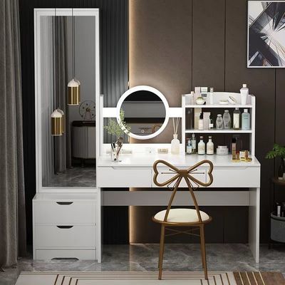 Van het de Toilettafelhotel van de spiegelslaapkamer de Lijst van de de Make-upijdelheid