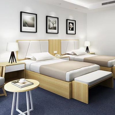 Het Bed Stevig Hout van de douane Commercieel Bekleed Opslag voor het Huis van de Hotelvilla