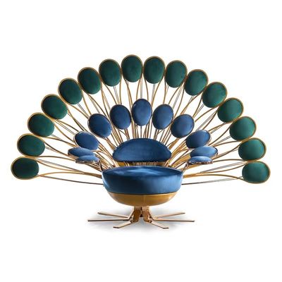 Goede prijs Lichte Enige Bank van pauw de Enige Sofa Chair Classical Contemporary Luxury online