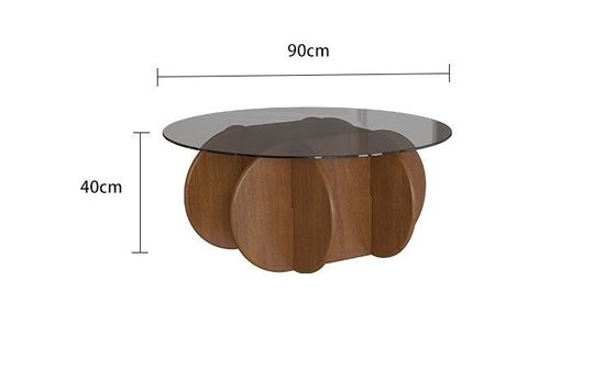 De eenvoudige Lichte Woonkamer van de Luxe Stevige Houten Acrylkoffietafel om Theelijst