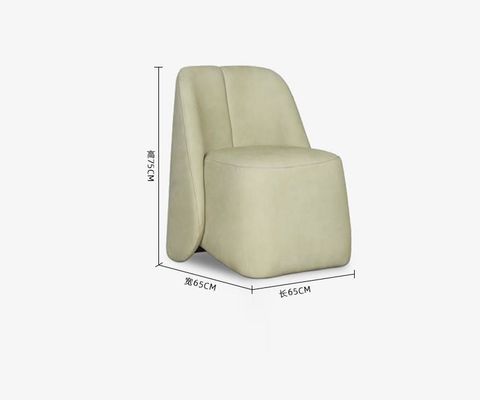 Minimalistisch vijfsterren het Meubilairfluweel Enig Lui Sofa Chair van de Hotelhal