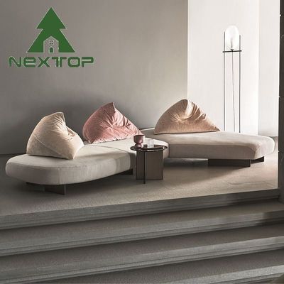 OEM ODM Hotel Lobby Living Room Receptie Hoeksofa Set