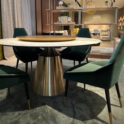 Home Hotel Restaurant Eetkamer Tafel en stoel Set Comfort Meets Class Met Glasvezel Stoelen