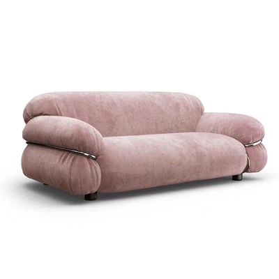Star Hotel Room Minimalist Steel Ring Sofa Gastenkamer Centrum Receptie
