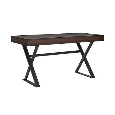 Goede prijs X - Leg Desk Lichte Luxe Hotelkamer Meubelen Studie Kantoor Zwart Computertafel online