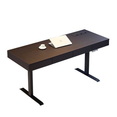 Minimalist Duurzaam Hotel Bedroom Desk Met Lederen Draaiende Stoel Op maat