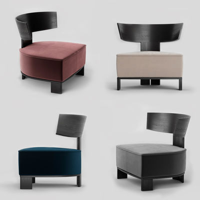 Molteni Clipper Moderne lage loungestoel Voor ontvangstkamer kantoor