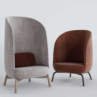 Stof + Hout Plushalle Easy Nest Stoel Hotel Interieur