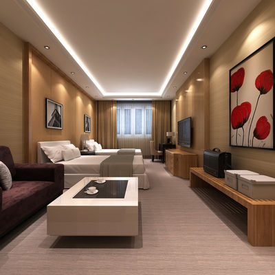 MDF Houten slaapkamermeubelen Volledig ingericht Vijfsterrenhotel Resort Accommodatie Suites