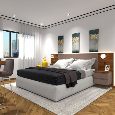 Volledig gemeubileerd Prachtige 5 sterren luxe hotelkamer Meubelsets Aanpassing