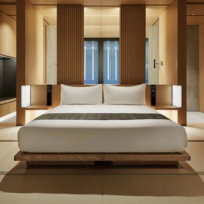 Modern interieur Star Hotel Logs Custom massief houten meubels