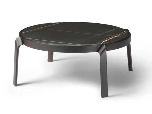 Premium Interieur Koffietafel Met Marmeren Bovenhoek