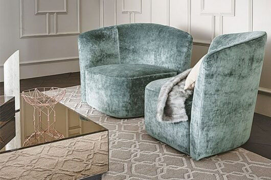 Moderne stoel met stoffen optie voor Star Hotel receptie