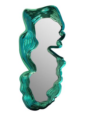 Elektroplaat Jade Mirror High-End Verkoop Afdeling Onderhandelingsgebied Achtergrond