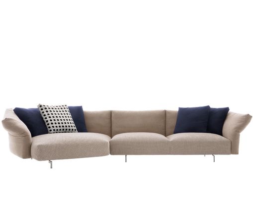 NextTOP Hotelkamer Eenvoudig Moderne Stoffen Hoek Gekrompen Combinatie Sofa