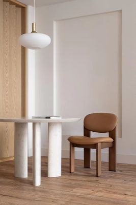 Moderne 5 sterren hotel Nordic stijl Echte lederen locatie stoel