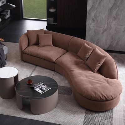 Hotel Sofa van gemalen fluwelen stoffen Hoofdsofa