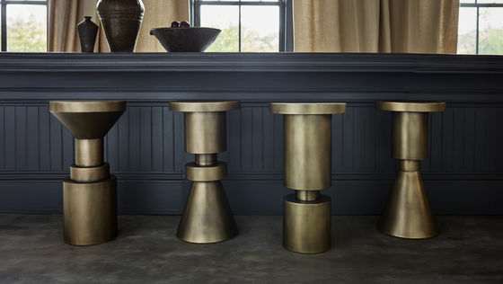 Antiek Messing 5 sterren Hotel Restaurant Bar Metalen Schaken Stoel